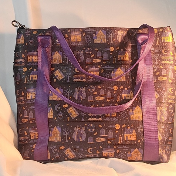 Harveys Disney Hocus Pocus Tote - Purple and Black - Picture 2 of 2